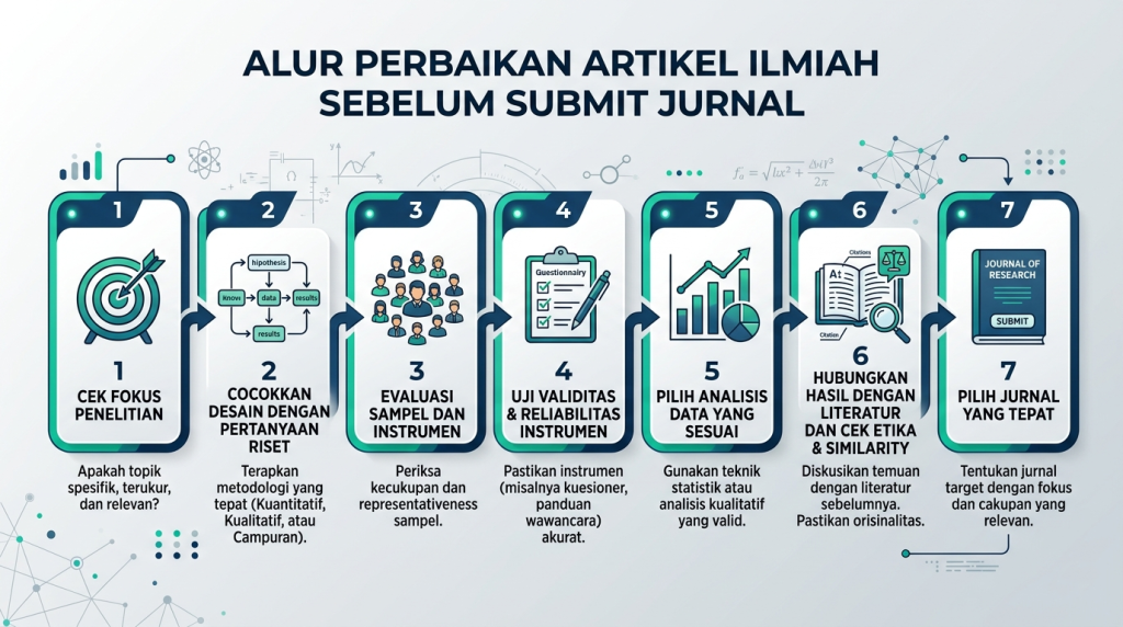 Alur Perbaikan Artikel Ilmiah