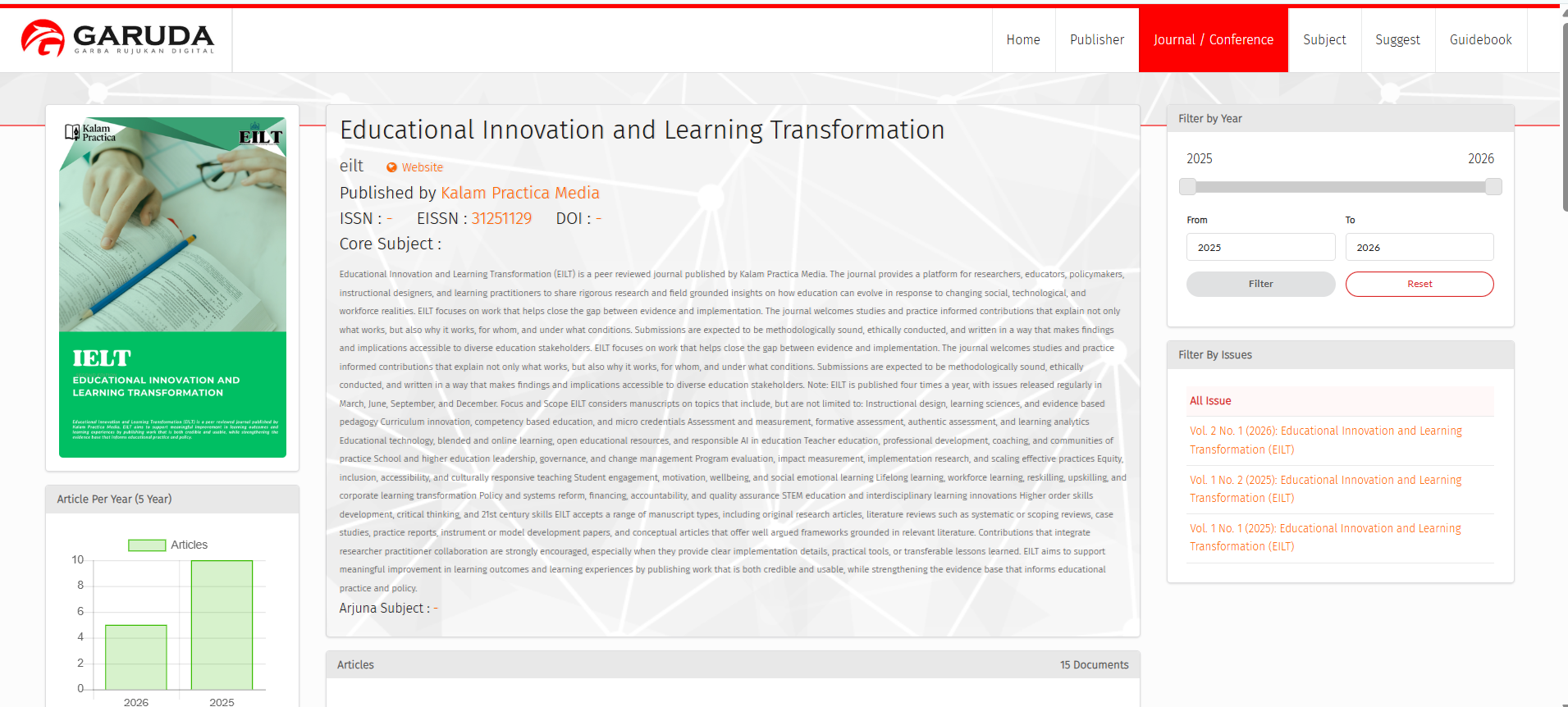 EILT Journal