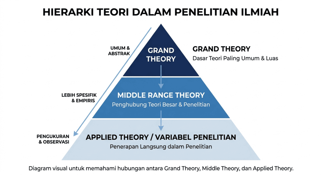 Hirarki Teori dalam Penelitian